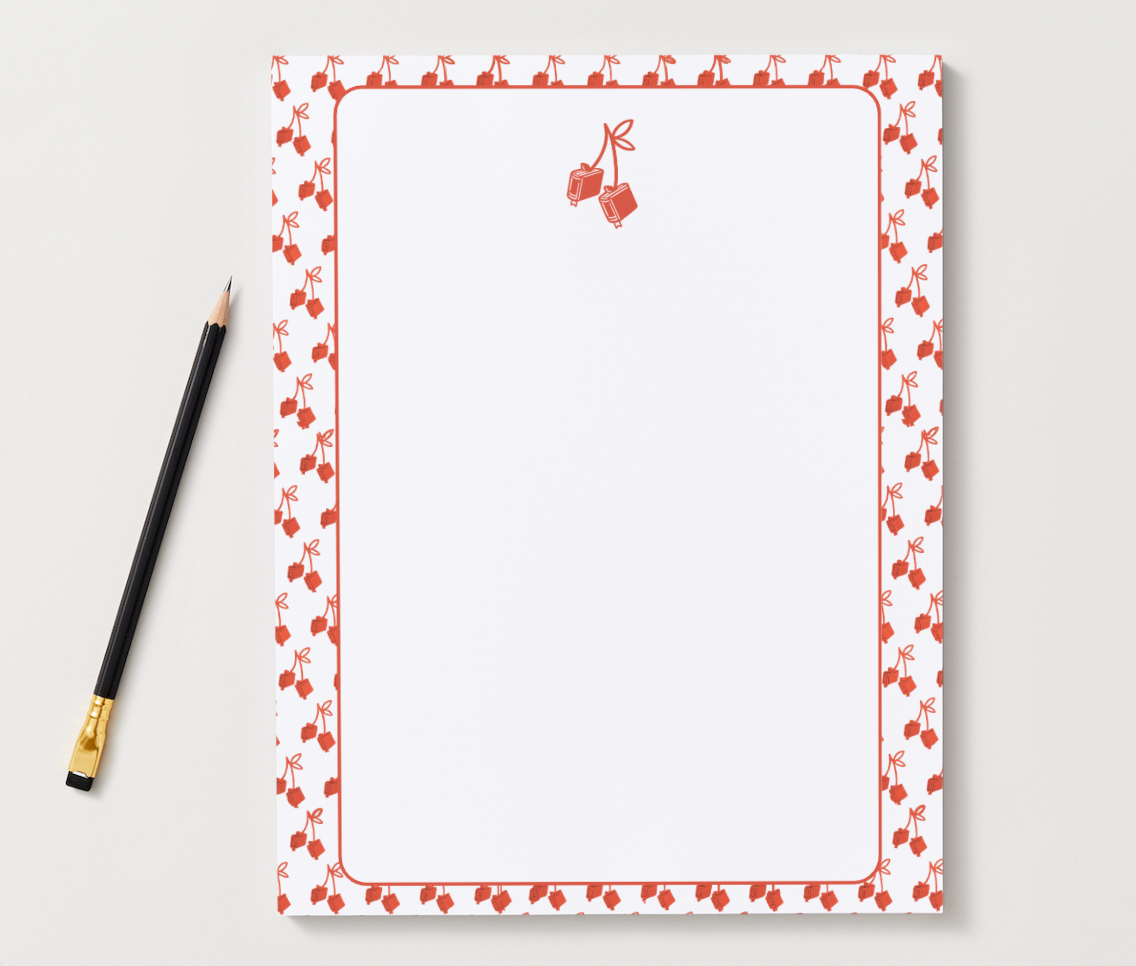 Book Cherry Bomb To-Do Notepad