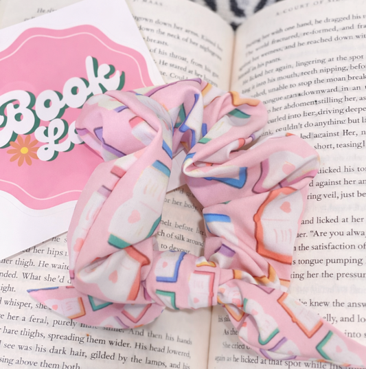 Cozy Tiny Book Scrunchie